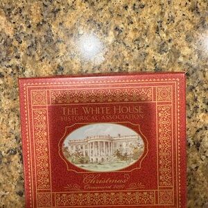 White House Christmas Ornaments 2007,2008,2009,2010